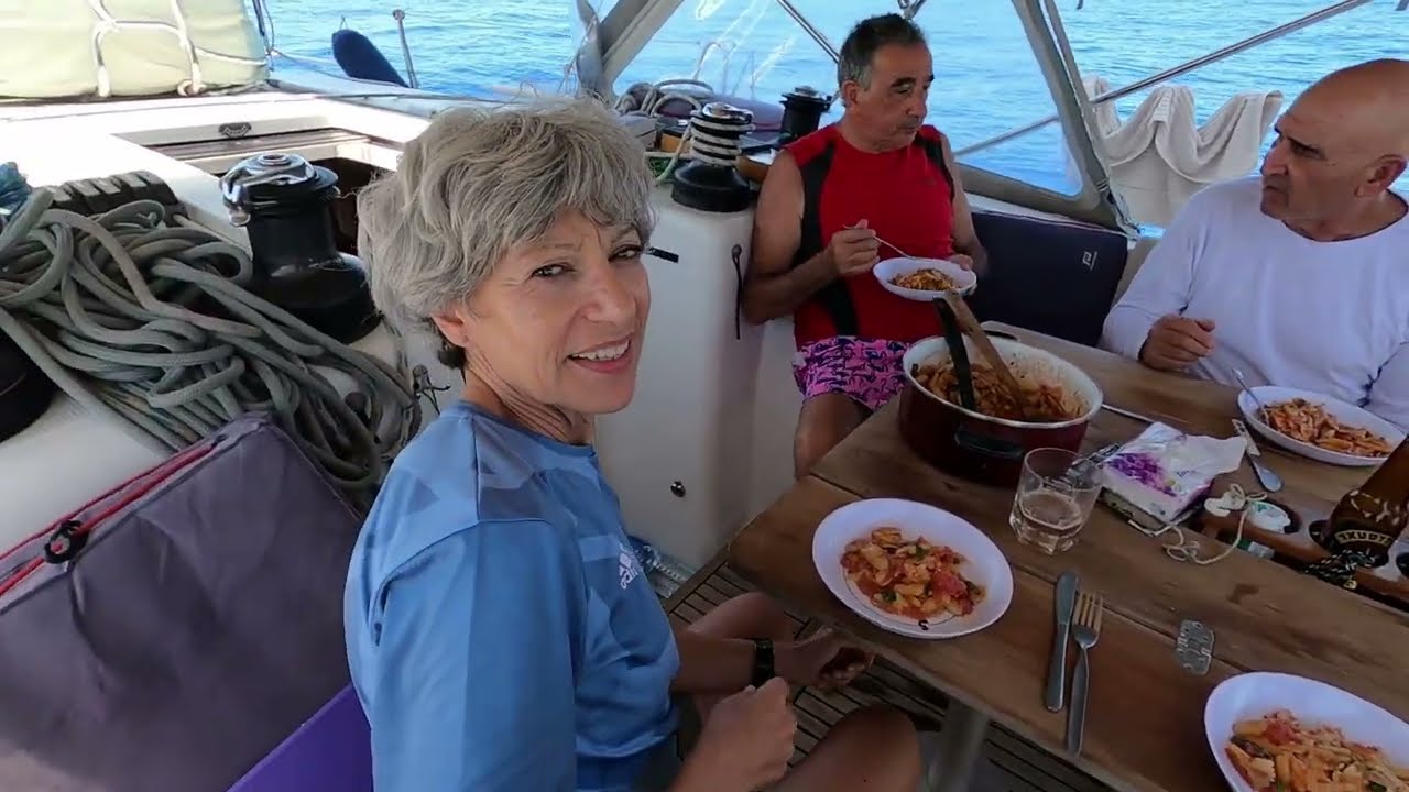 Sailing from Israel to Rhodes with a stop at Castellorizo     הפלגה לרודוס בדרך קסטלוריזו