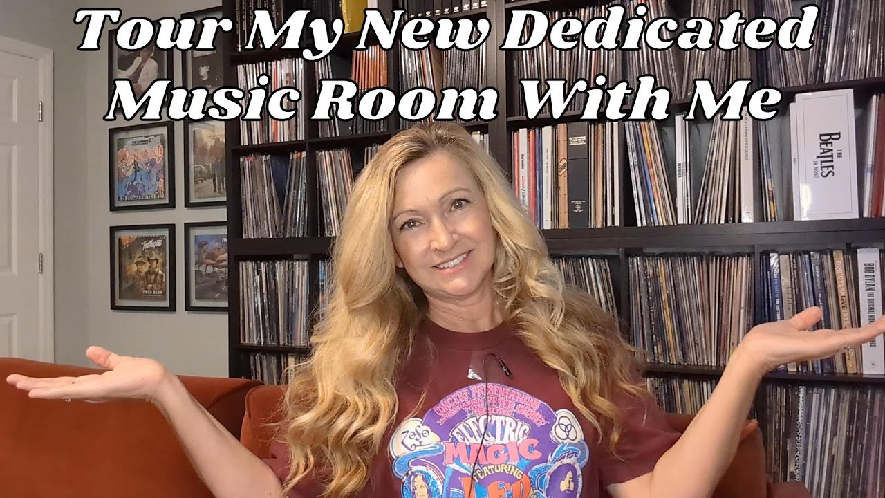 A Tour Of My New Designated Music Room