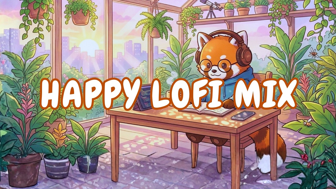 Sunrise Study Session 🌅 Calm & Happy Lofi Mix