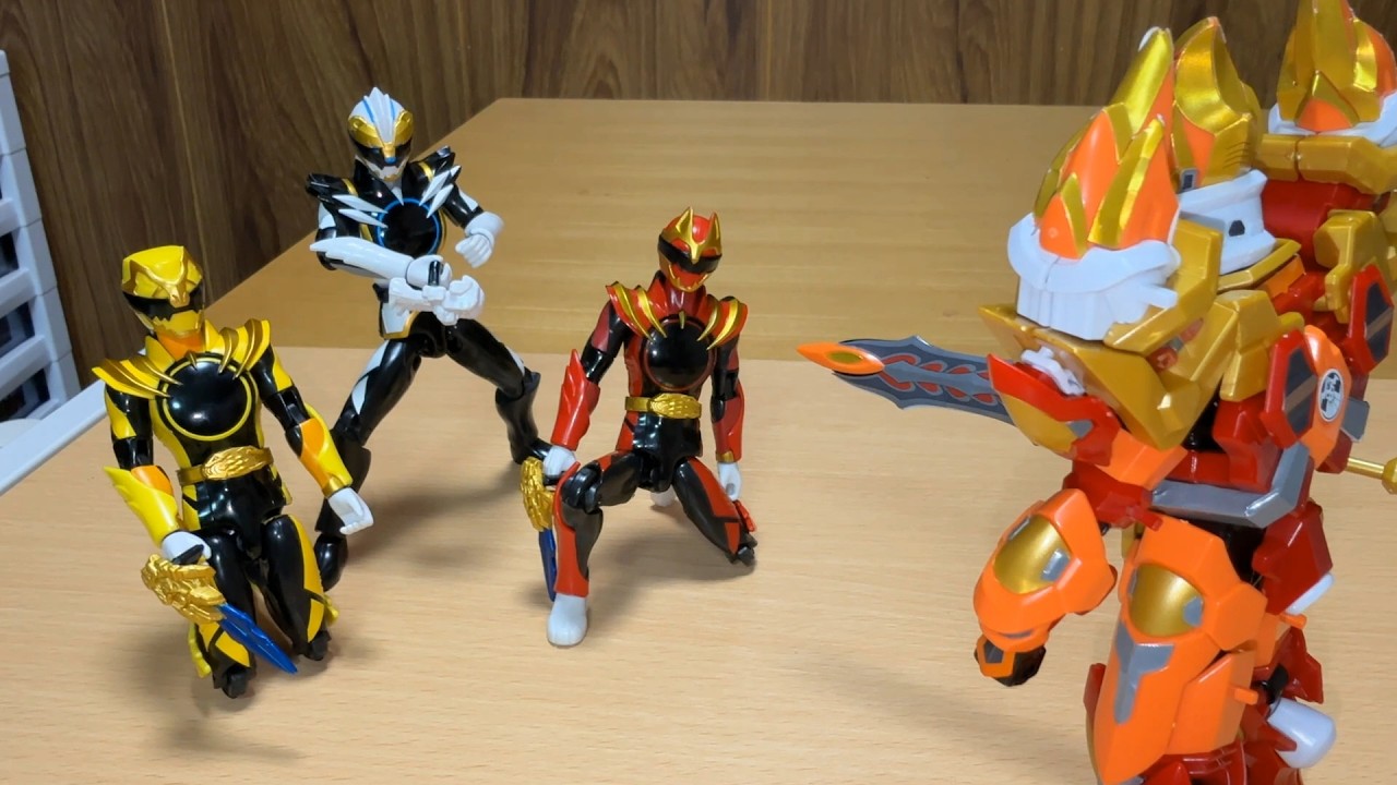 カイザーファイヤキャンドルに変貌！ナンバーワン戦隊ゴジュウジャー 第48話再現③　No.1 Sentai Gozyuger ep48