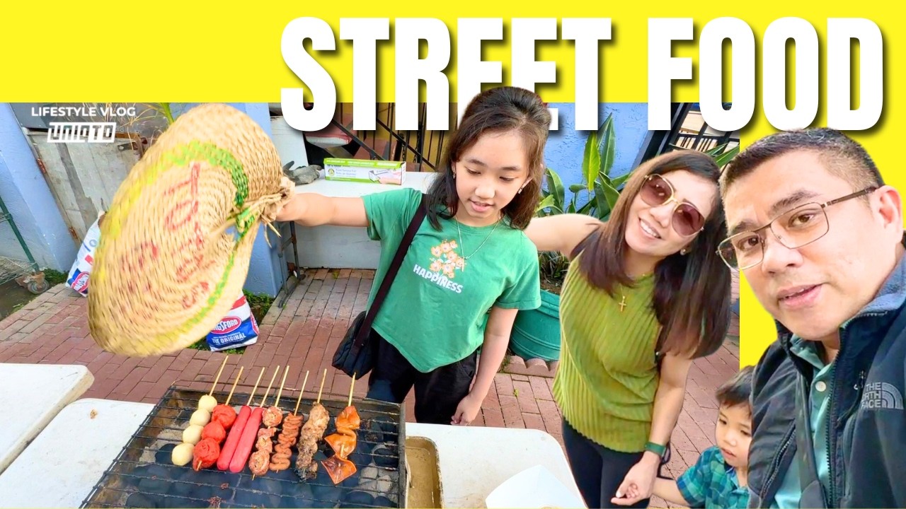 LIFESTYLE VLOG EP 5: FAMOUS TRADITIONAL FILIPINO STREET FOOD! 🍢🇵🇭 + CARWASH & TJ MAXX SHOPPING!