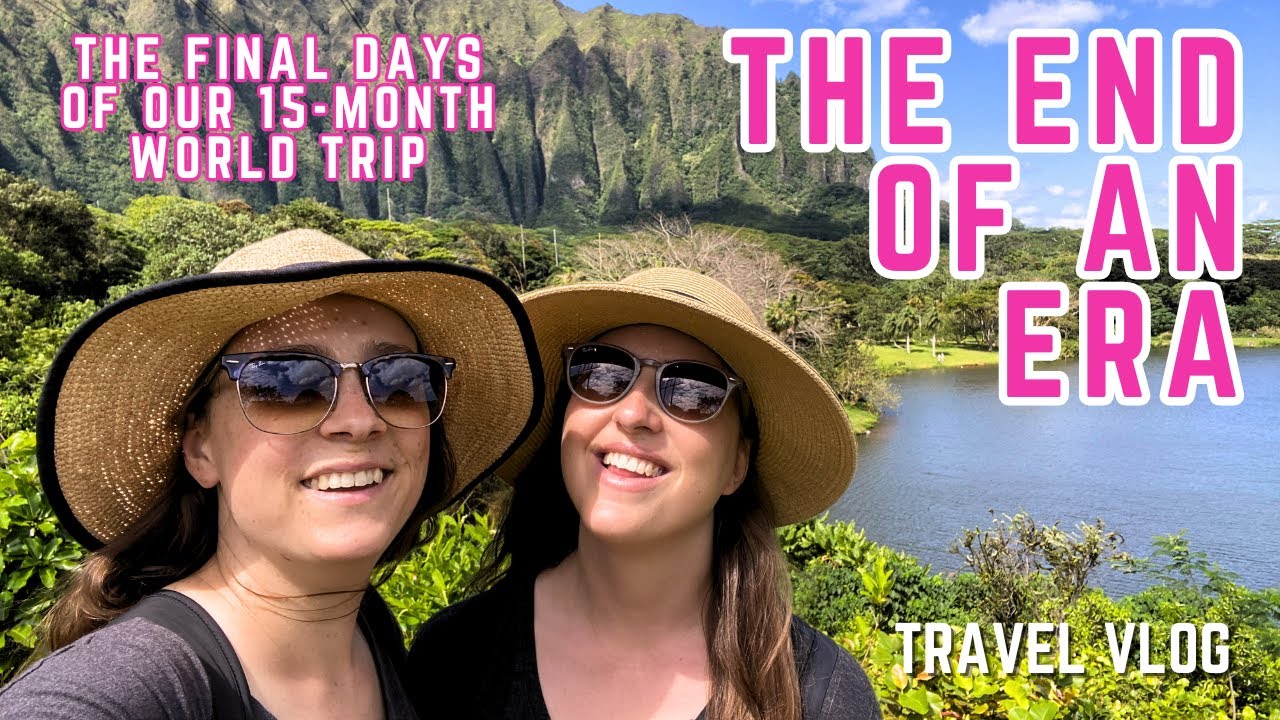 You'd think we would be better at this by now 😅 | Ending our 15-month world trip in Hawai'i 🌎