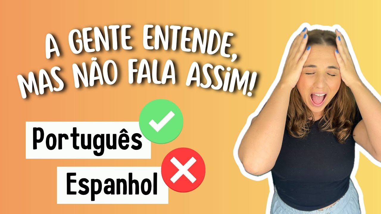 Palavras que existem em português, mas soam “estranhas” no Brasil 😵‍💫 (português-espanhol)