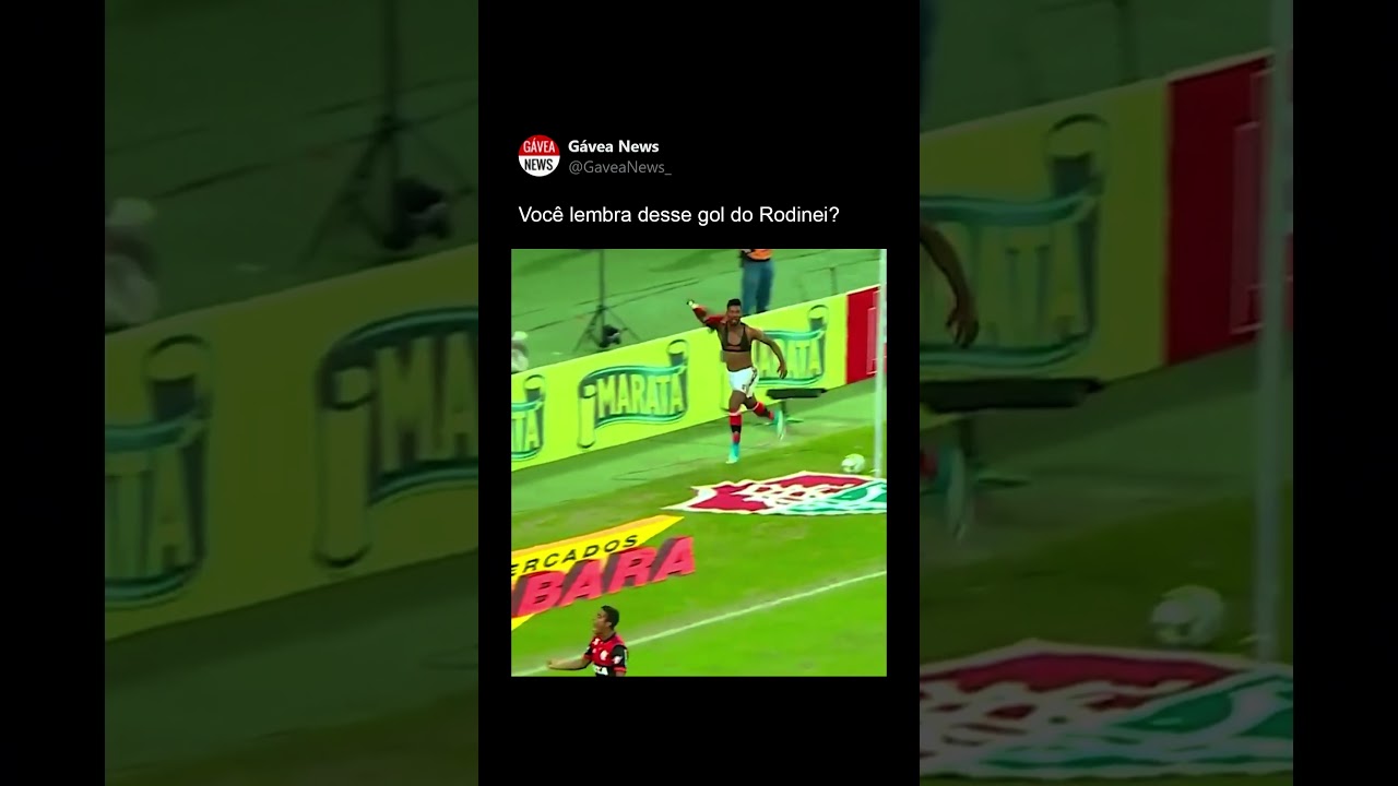 esse gol do rodinei é inesquecível! 