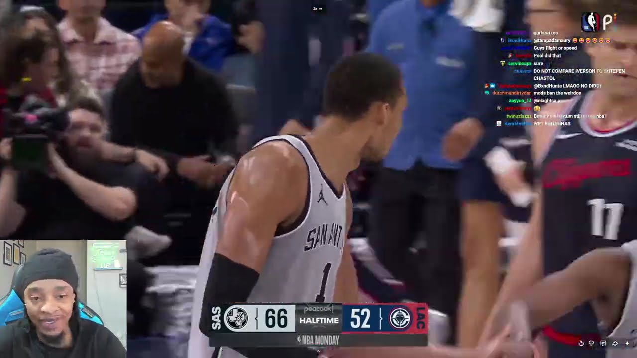 FlightReacts To SPURS at CLIPPERS | FULL GAME HIGHLIGHTS | March 16, 2026!