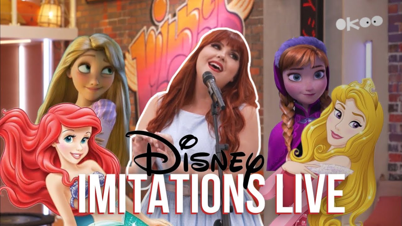 J’IMITE 4 VOIX DISNEY À LA TV ! 🎤(Okoo-koo)