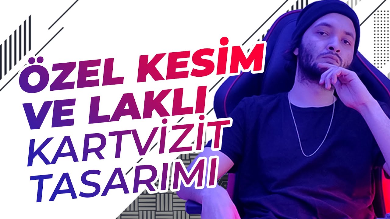 Özel Kesim Laklı Kartvizit Tasarımı! | Matbaaya Kartvizit Teslim Etmek!