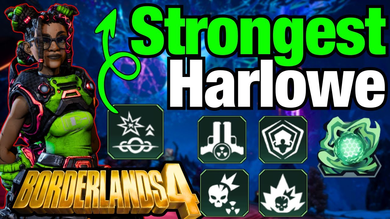 This UVH6 HARLOWE BUILD is BROKEN OP in Borderlands 4!