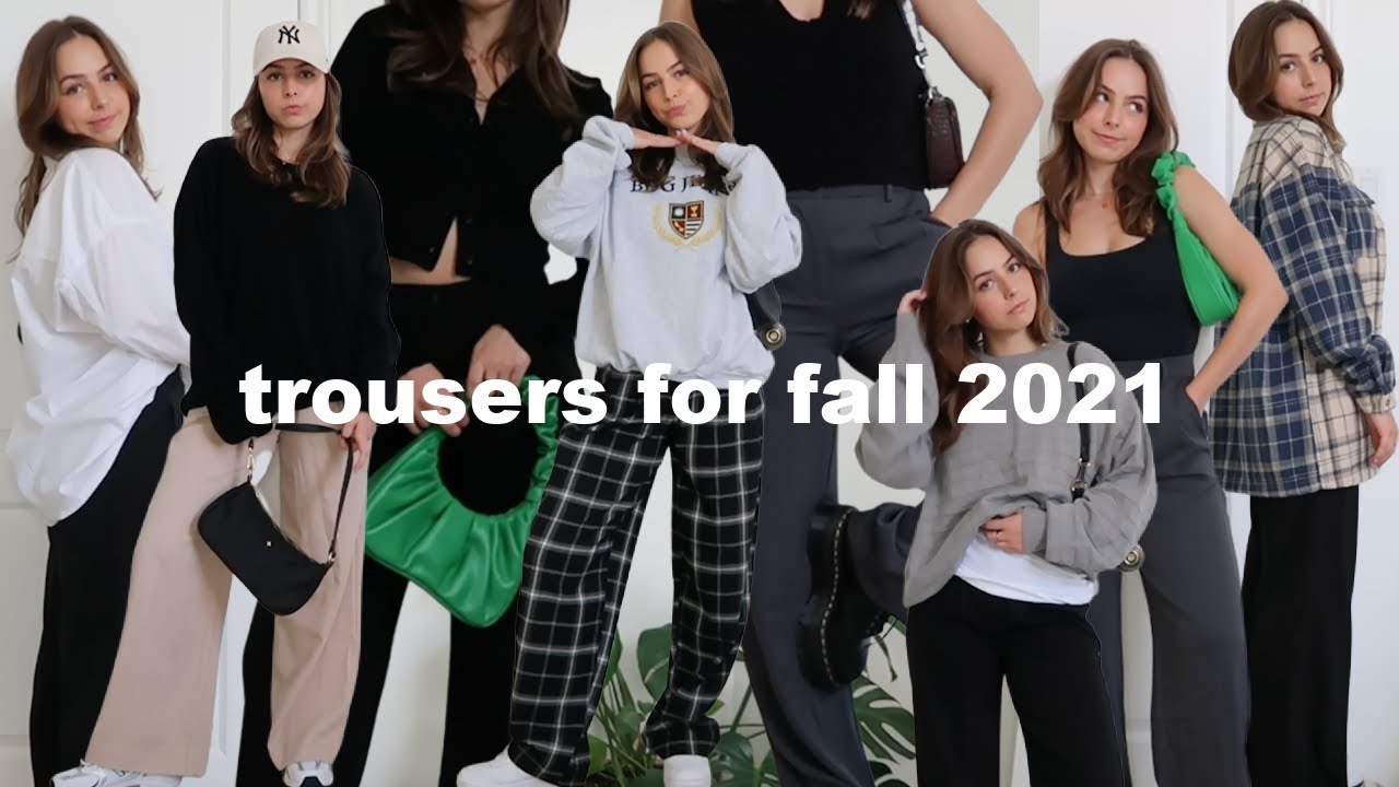 how i'll be styling trousers for fall 2021