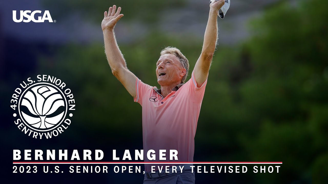 Bernhard Langer's 2023 U.S. Senior Open Victory at SentryWorld | Every Televised Shot