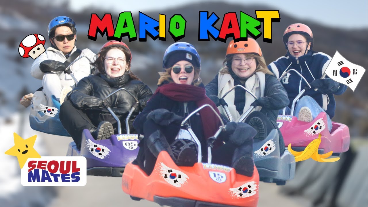 Korea Ganghwa Luge | Not the average Mario Kart Experience | 내 카트가 마리오카트보다 더 빨라! ㅣ 강화 루지 체험