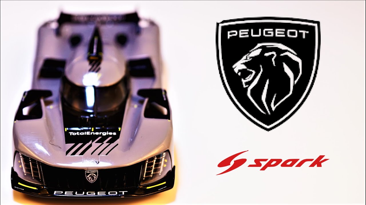 Peugeot 9X8 Hypercar - Spark 1/43