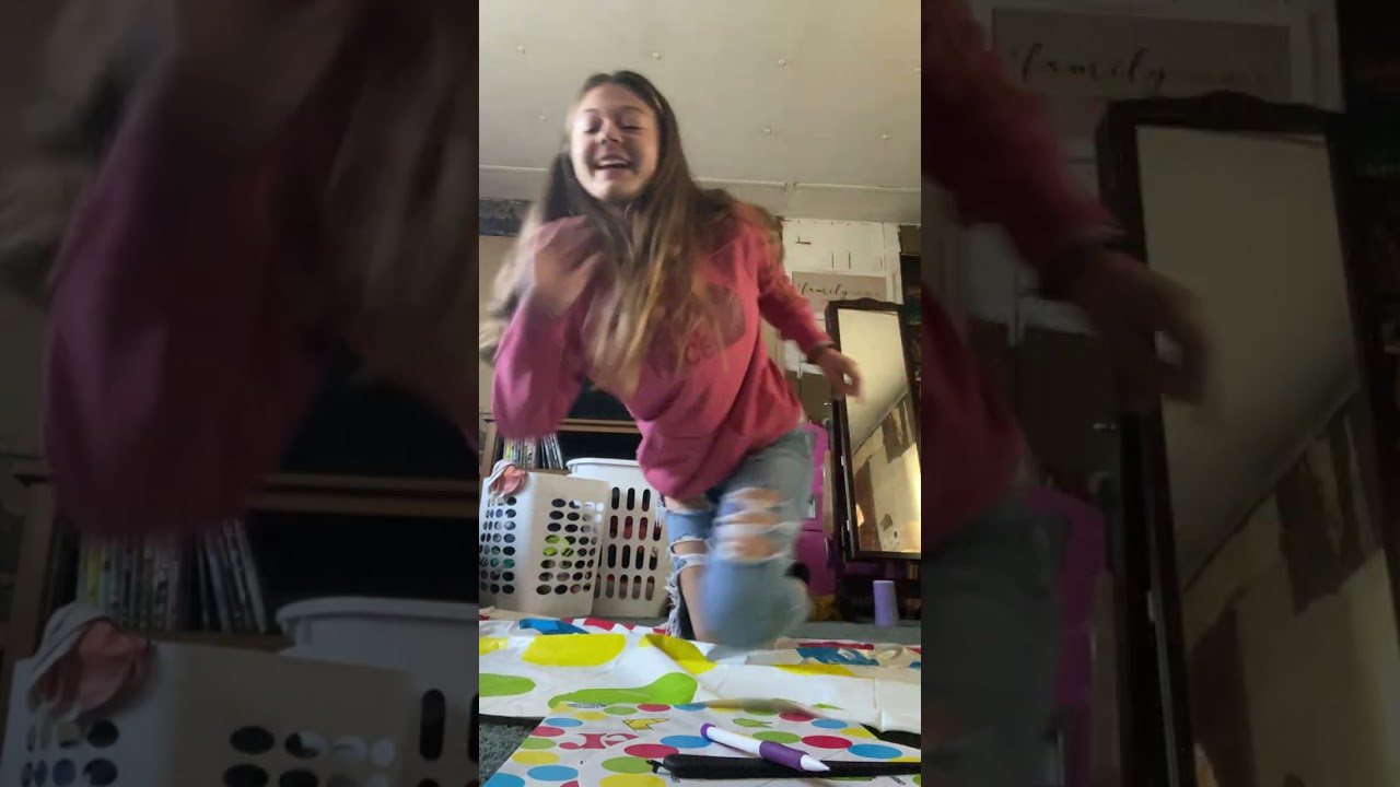Playing twister w Haylee 😭🫶🏻
