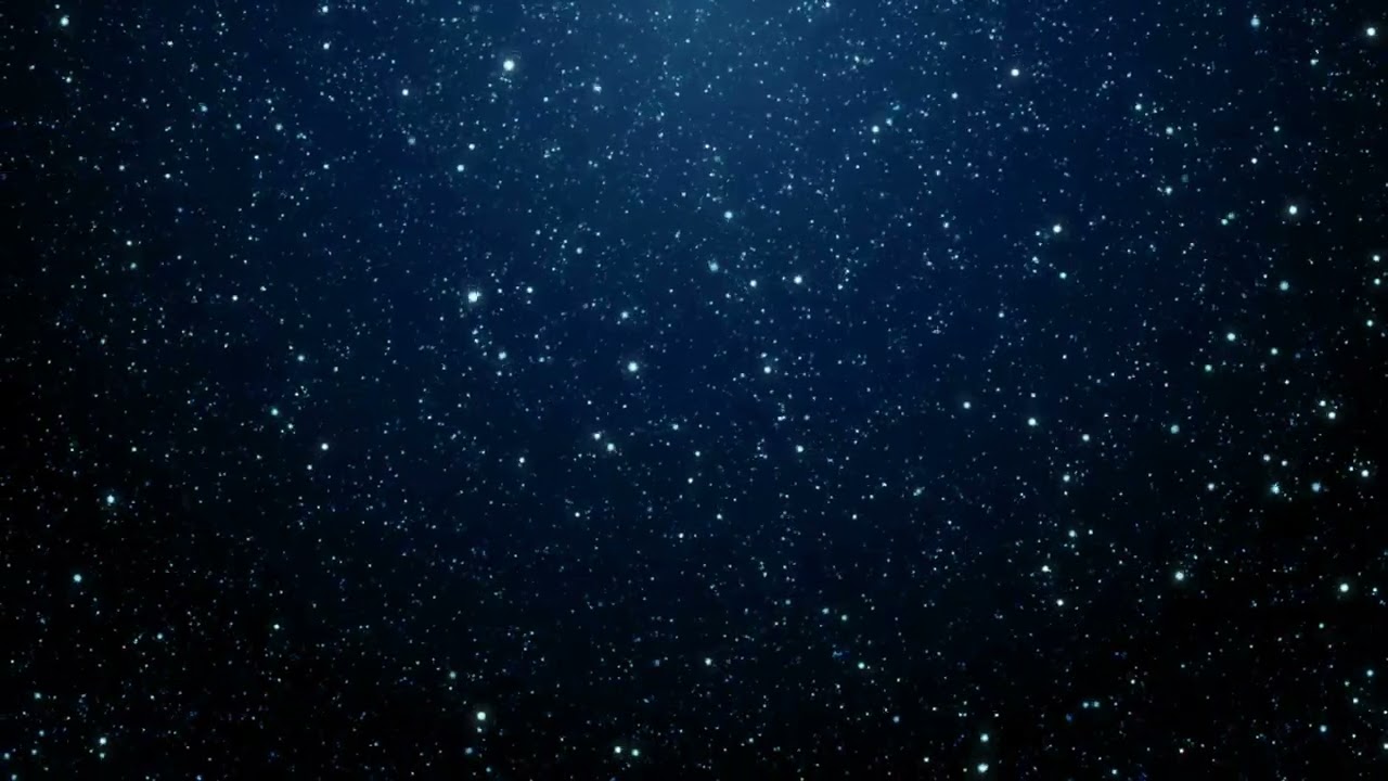 particles blue bokeh dust abstract light motion titles cinematic background loop 4K
