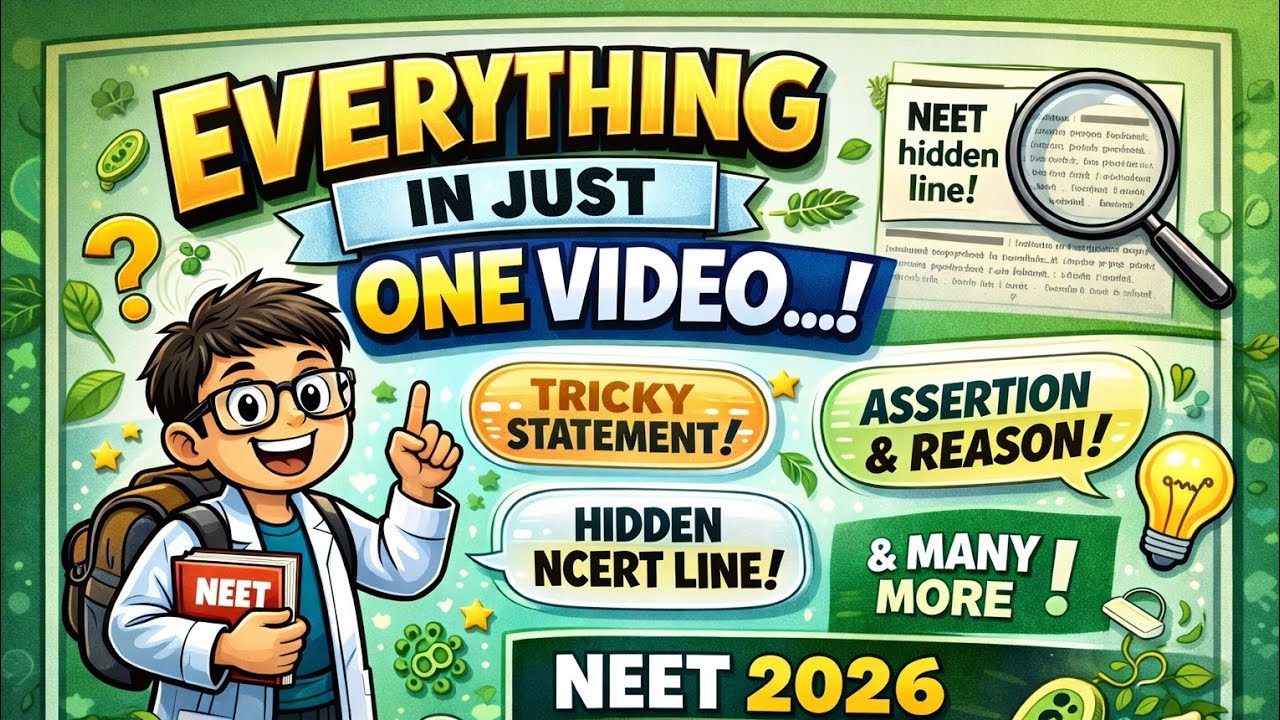 Biology neet2026❗everything in just one video 🌟💯