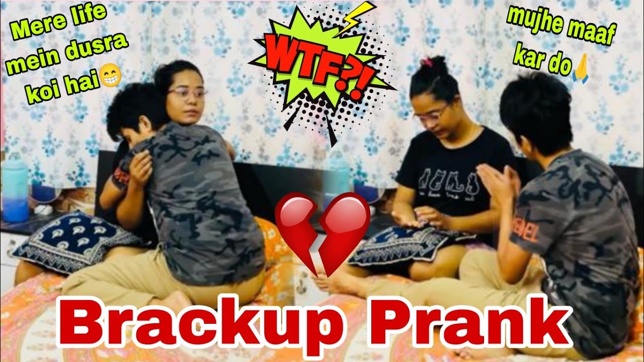 Brack up prank on my Boyfriend 💔🧿 Couple Prank #rikpiyavlogs #couplegoals