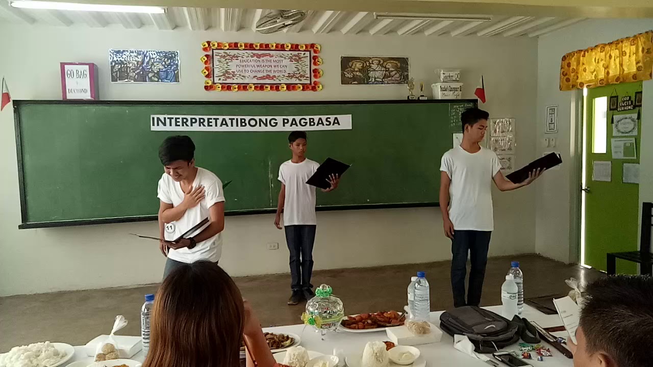 INTERPRETATIBONG PAGBASA - Ikatlong Pwesto