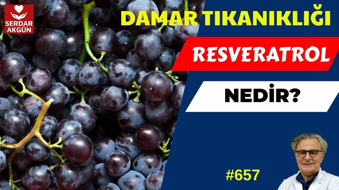 657. Resveratrol nedir?, Sağlık,  Serdar Akgün, Tıp Videoları