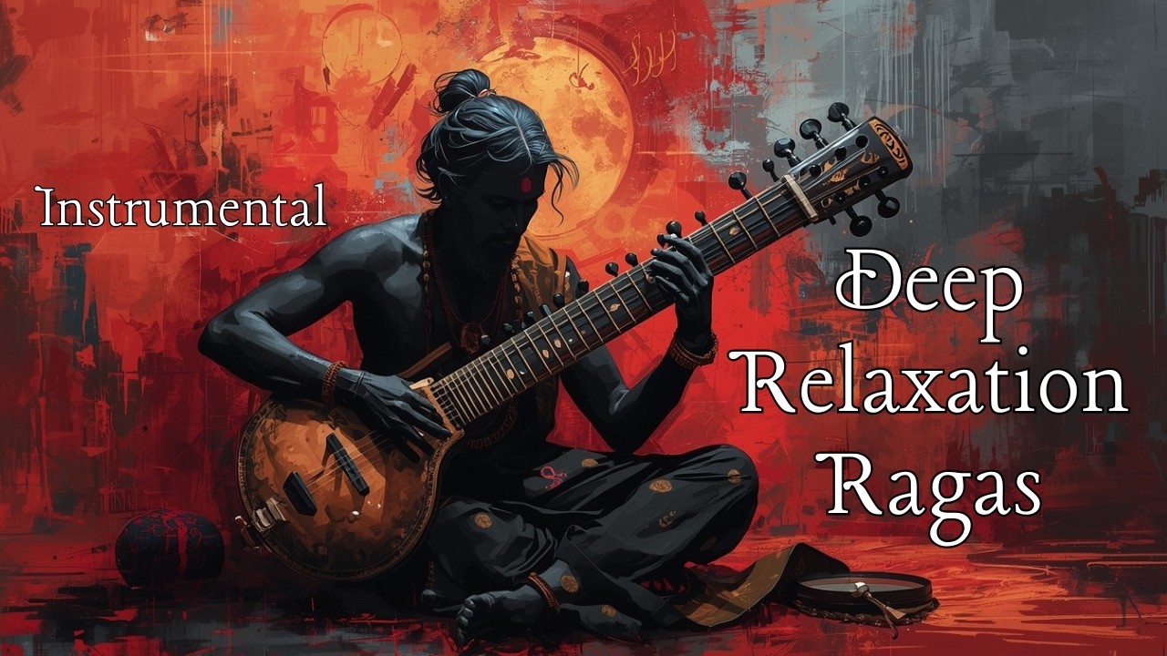 Deep Relaxation Ragas | Soothing Indian Classical Instrumental Music for Peace, Sleep & Meditation