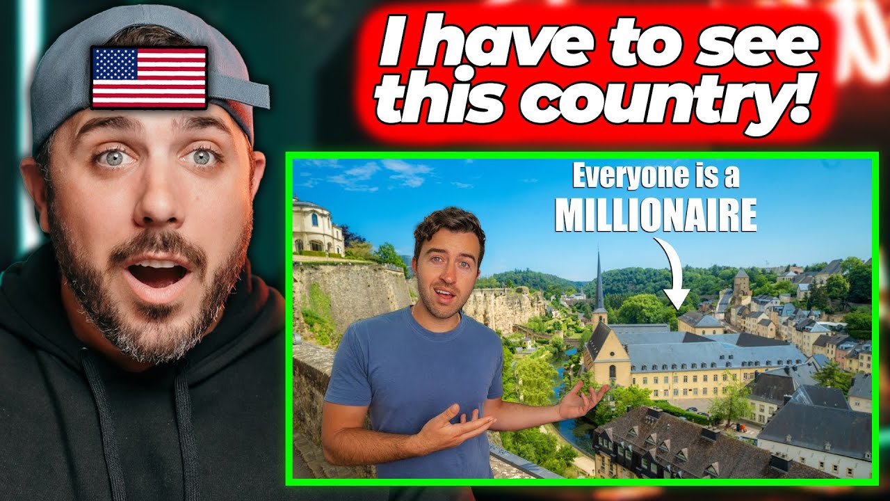 American Reacts to Luxembourg’s Crazy Wealth 🇱🇺