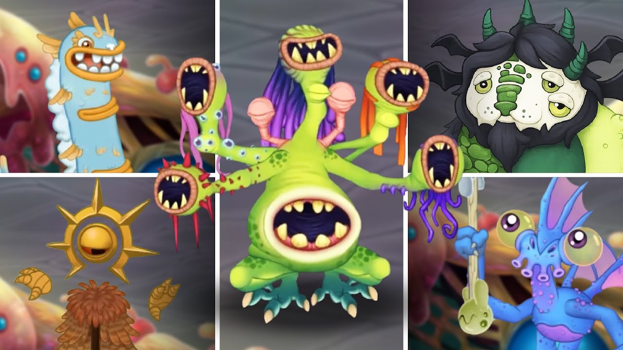 Ethereal Workshop - All New Monsters with Rare Whail (My Singing Monsters)