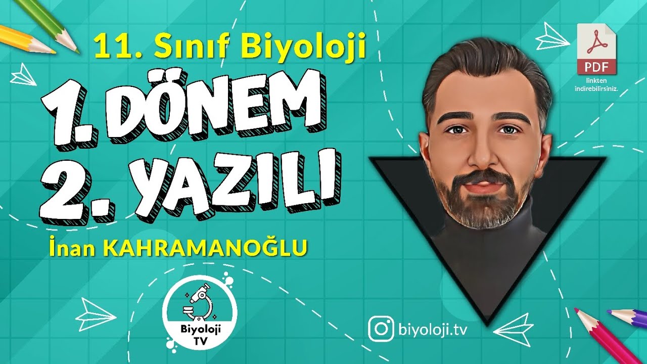 11.Sınıf Biyoloji 1.Dönem 2.Yazılı | 2024-2025