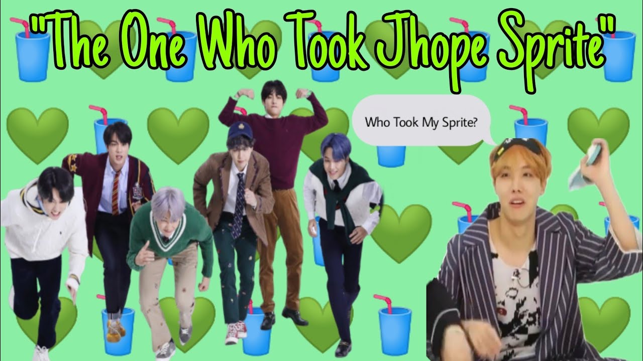 BTS TEXTS - THE ONE WHO TOOK JHOPE SPRITE