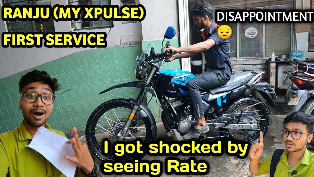1ST SERVICE XPULSE 200 4v | HERO Showroom Disappointed me 😞| UNEXPECTED PRICE @TwinThrottlers_TTF