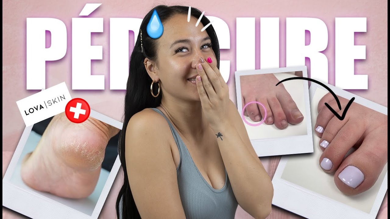 PÉDICURE À LA MAISON 🦶 Des pieds secs en pieds de bébé !