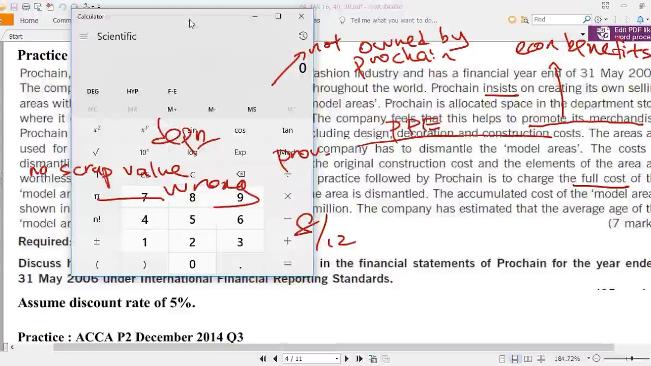 ACCA SBR (Strategic Business Reporting) IAS 16, IAS 40, IAS 38