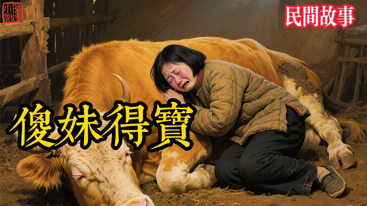 傻妹妹分家只得一頭病牛，全村笑話！誰知老牛臨終一腳，竟踏出潑天富貴，嫂子當場悔瘋！#民间故事 #故事頻道 #听书 #民間故事 #有聲書 #說書 #睡前故事 #情感
