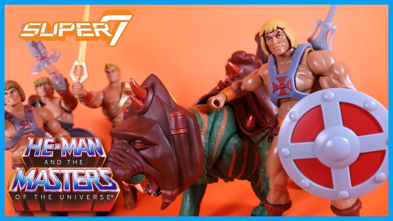 Super7 Masters of the Universe ULTIMATE FILMATION HE-MAN Action Figure Toy Review