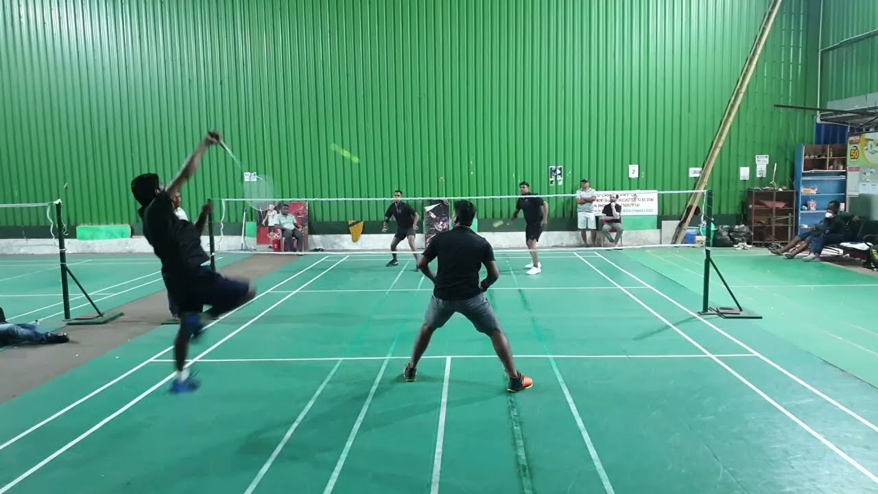 Let's Shuttle Tournament| Sena & Santosh VS Soumya & Ashok |MensDoubles|ClubBadminton|YonexMavis350