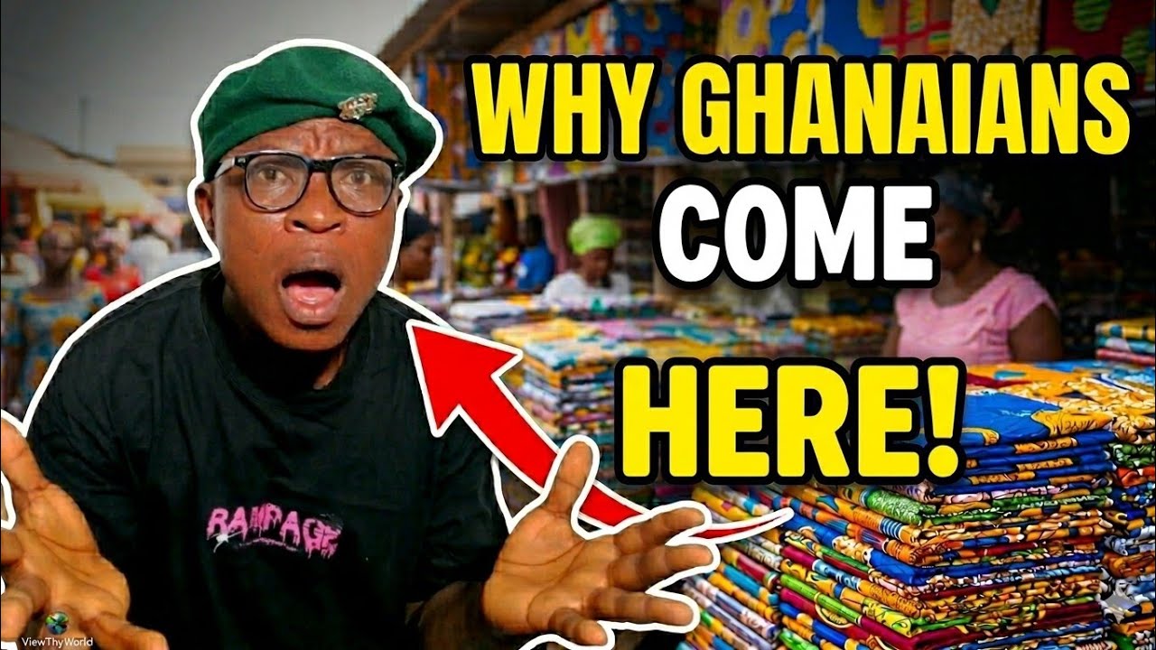 Insanely Huge African Market Tour! 🌍 Exploring Togo's Grand Marché