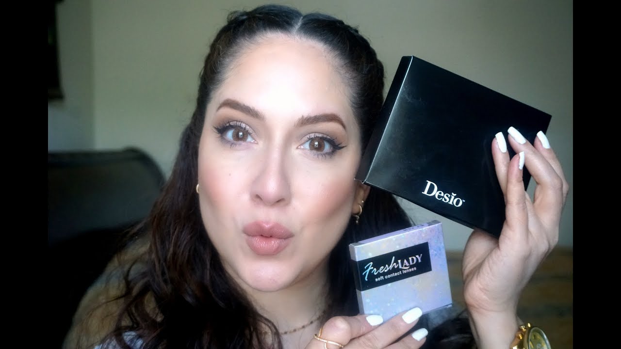 New York Fresh Lady & Desio Coffee Collection Contact Lens Review