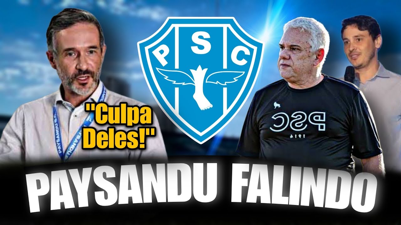 PÉSSIMA NOTÍCIA!! A MAIOR DÍVIDA DA HISTÓRIA DO PAYSANDU!! E AGORA?