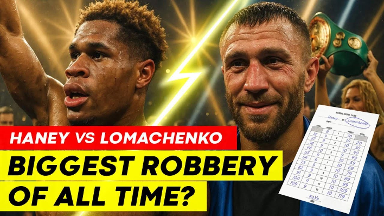 ROBBERY OF THE YEAR? Haney vs. Lomachenko Fight Breakdown & Boxing World Reacts!