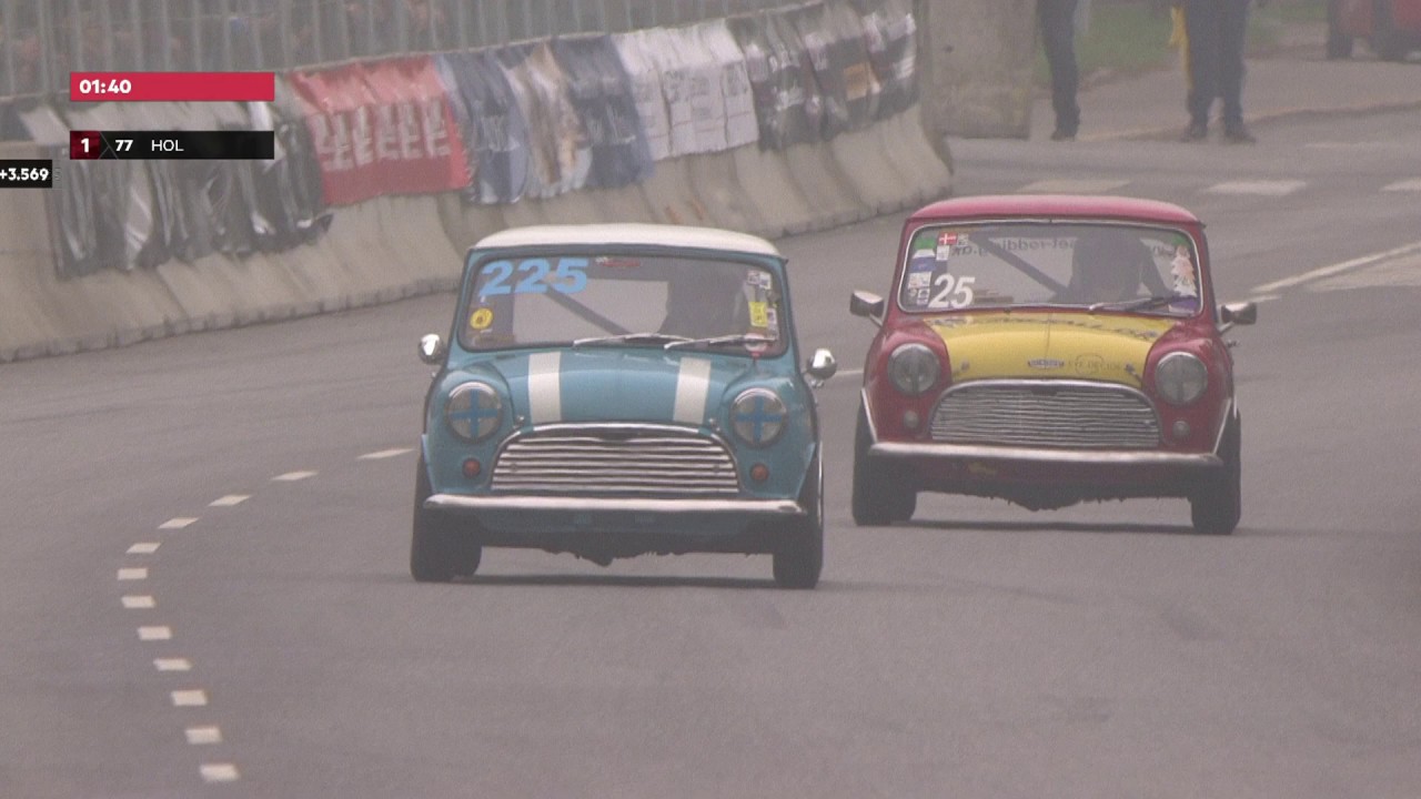 T&aelig;t Mini kamp g&aring;r galt -  Classic Race Aarhus H&oslash;jdepunkter 2019