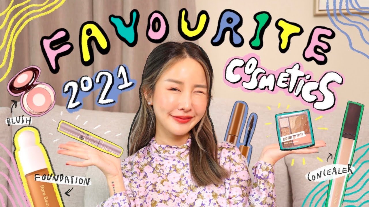 FAVORITE MAKEUP 2021 รวมคสอ.ใช้แล้วชอบประจำปี สายเกาสายฝอมาทุกหมวด ได้เวลาเสียทรัพย์😂✨ | Brinkkty