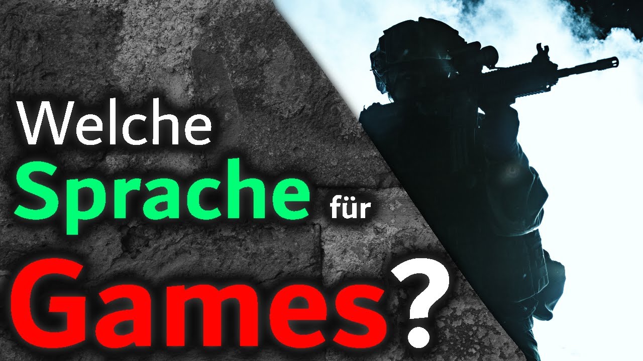 Welche Programmiersprache für die Spieleprogrammierung?