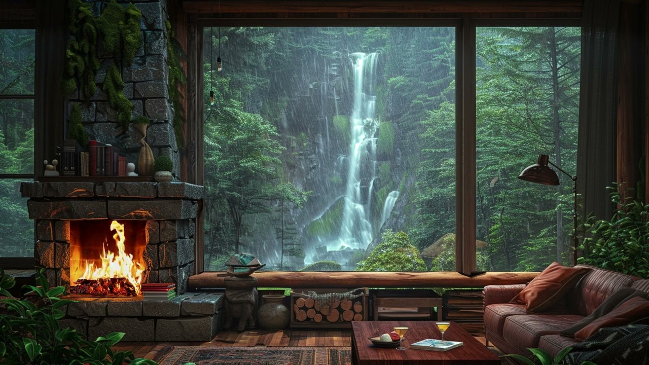 Peaceful Thunder Sounds and Ambient Nature ASMR for Mood Regulation, Increased Productivity