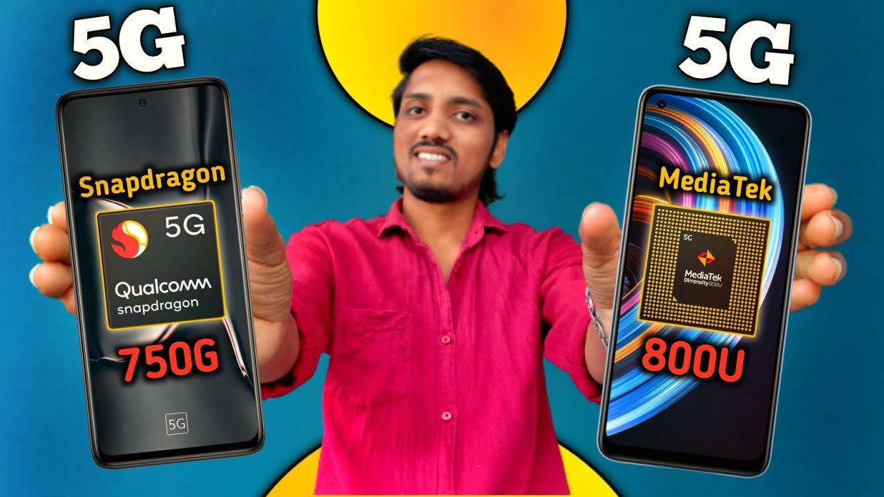 MediaTek Dimensity 800U (5G) Vs Snapdragon 750G (5G) Comparison in Tamil @TechBagTamil