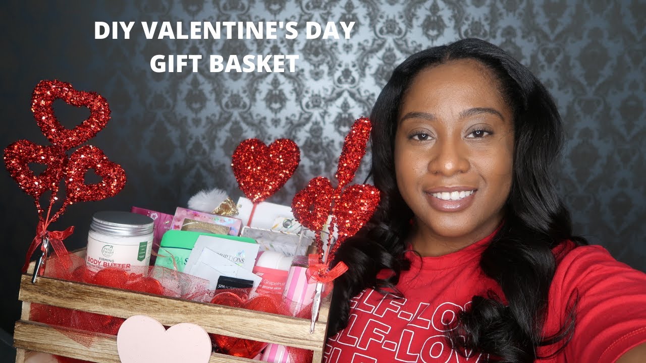 DIY: VALENTINE'S DAY GIFT BASKET|SELF-CARE| SELF-LOVE| GIFT IDEAS 2022