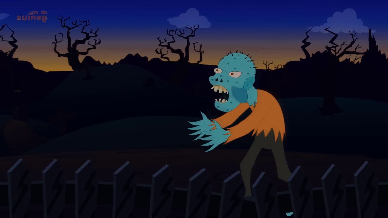 Scary Nursery Rhymes I See A Zombie Intro Logo Effects Sponsored By Klasky Csupo 2001 Effects