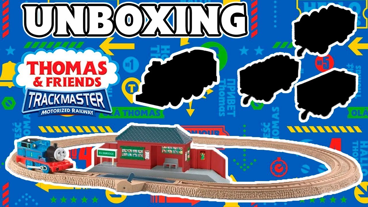 Мой первый набор Trackmaster РАСПАКОВКА!!!