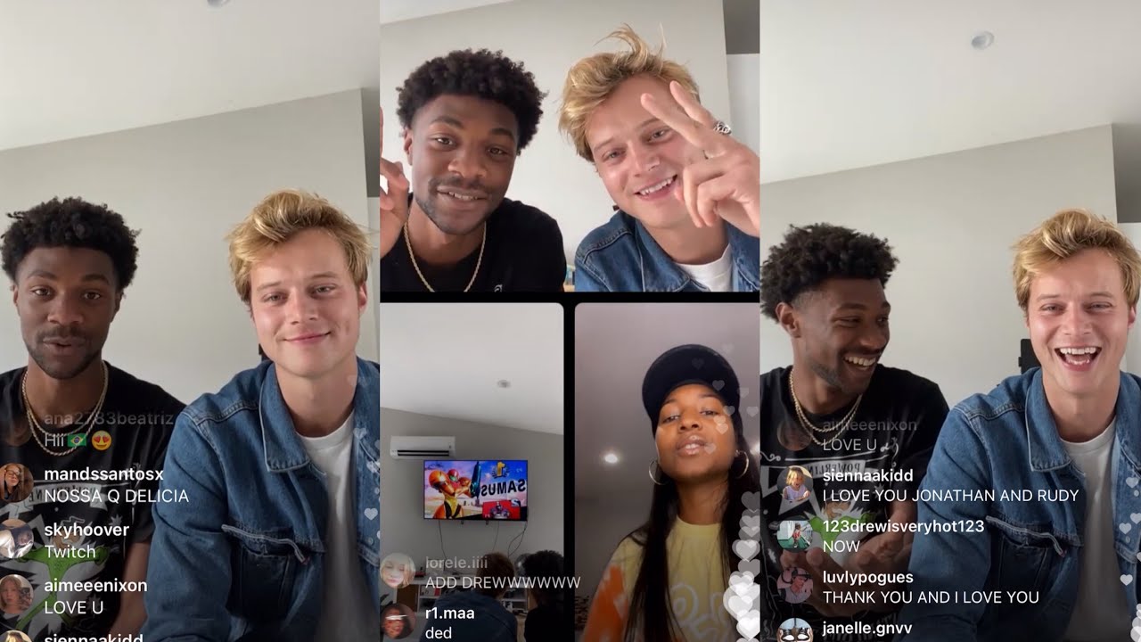 Outer Banks Cast Full Instagram Live 18/8/21 [POGUE PARTY PART 3]