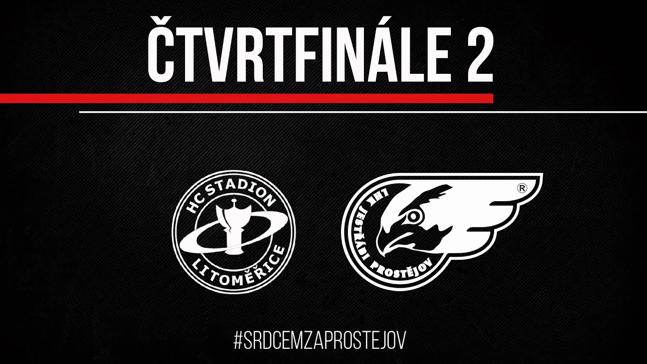 2.čtvrfinále: HC Stadion Litoměřice - LHK Jestřábi Prostějov
