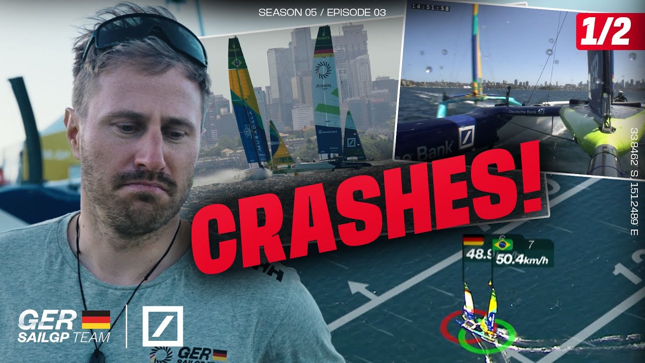 Most Painful Day for the Team | Germany SailGP Team | Sydney Vlog 1/2