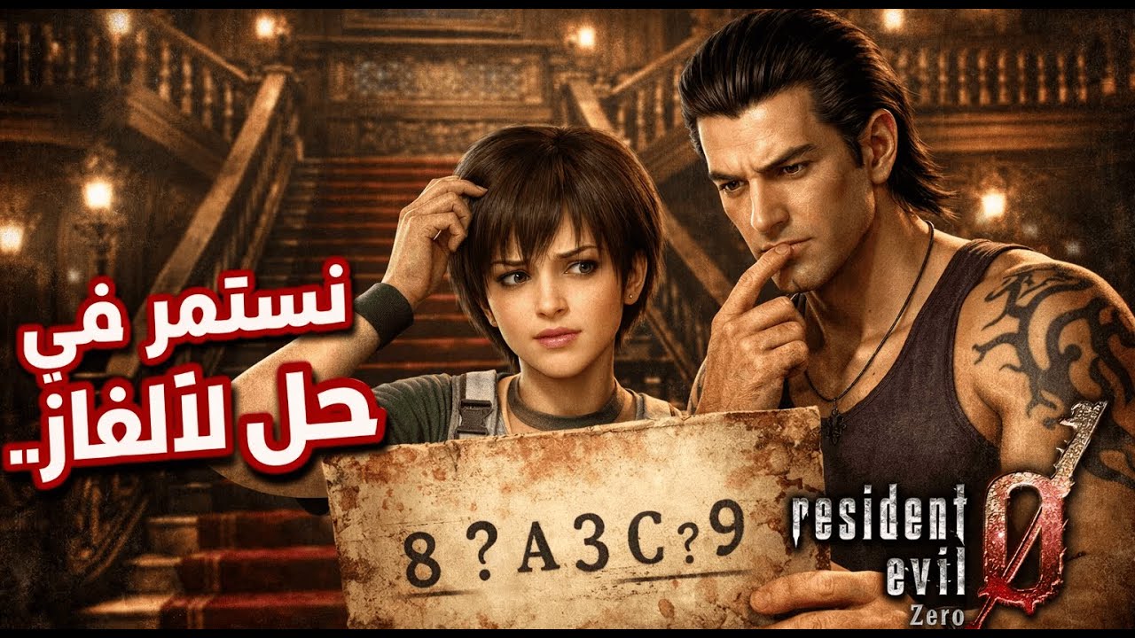 اعادة الترتيب..و حل بعض الالغاز..RESIDENT EVIL ZERO#4