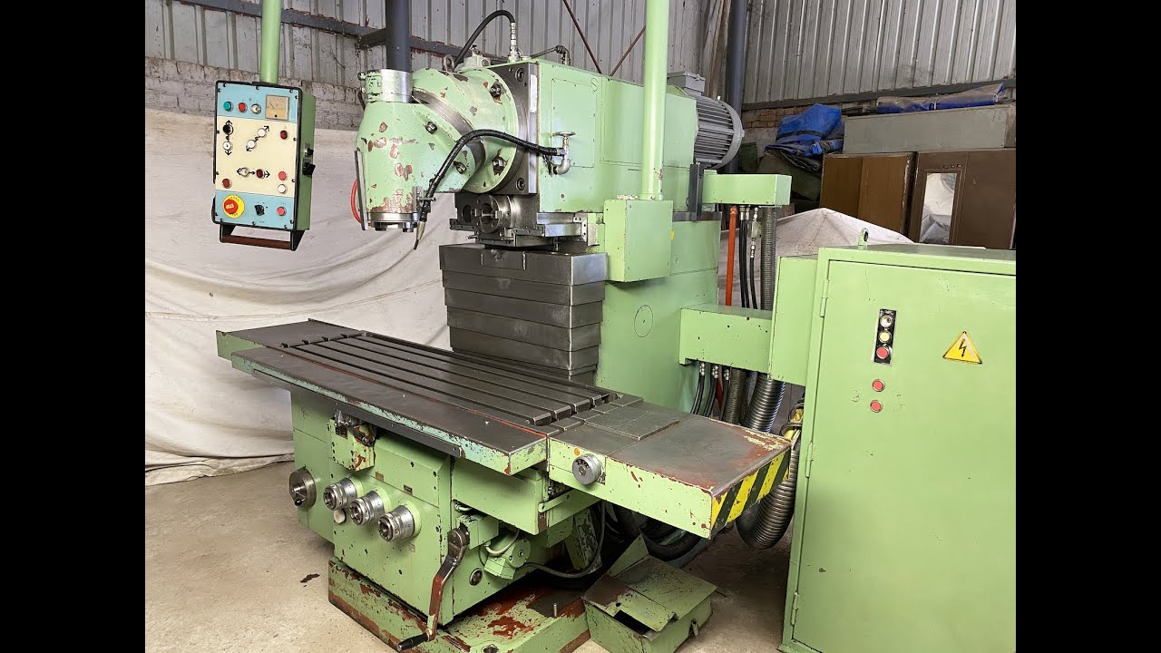 TOS FGS 32/40 Horizontal & Vertical Milling Machine